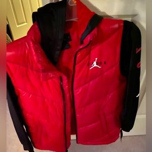 Jordan zippered jacket/vest.